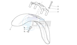 Bellagio 940 drawing Front mudguard