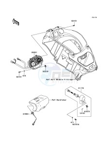 JET SKI ULTRA 260X JT1500E9F EU drawing Meters