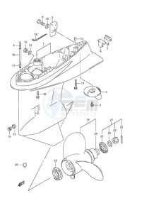 DF 140 drawing Gear Case