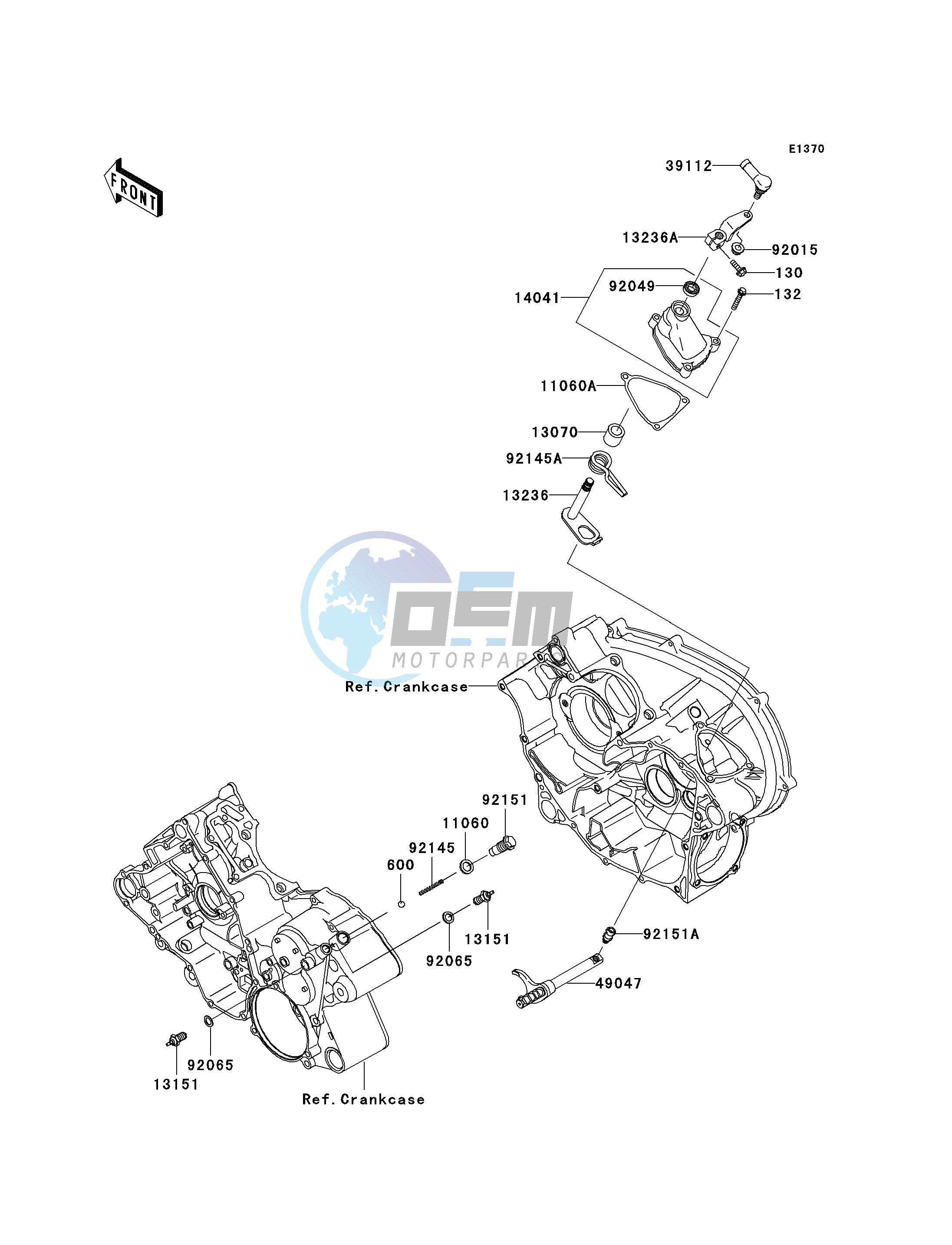 GEAR CHANGE MECHANISM