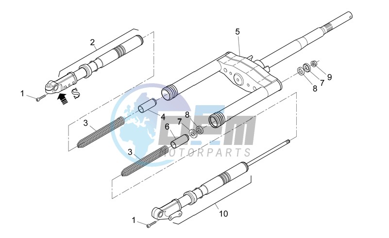 Front fork II