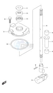 DF 140A drawing Shift Rod (C/R)