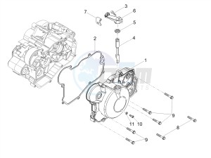 SX 50 LOW SEAT E4 (EMEA) drawing Clutch cover