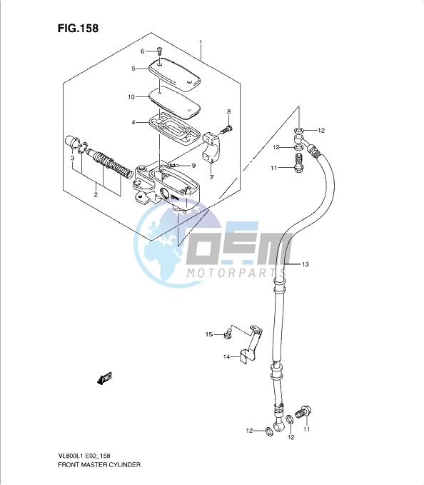 FRONT MASTER CYLINDER