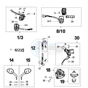 TKR SB2A BE drawing BRAKE SYSTEM HENG TONG SHOWA