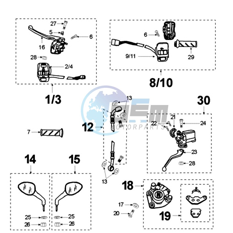 BRAKE SYSTEM HENG TONG SHOWA