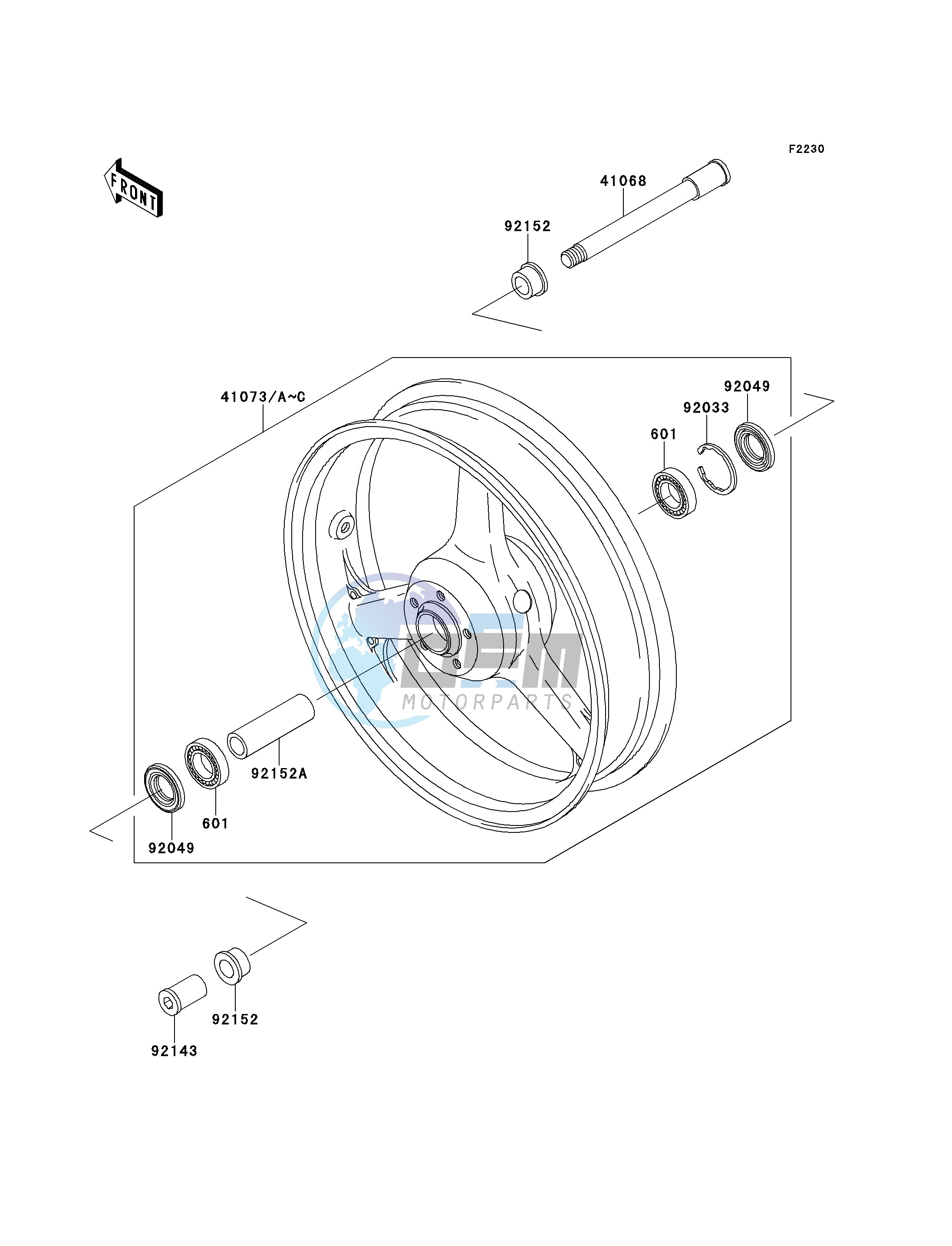 FRONT WHEEL