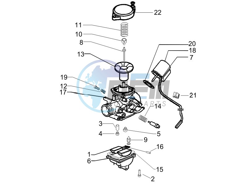 Carburetors components