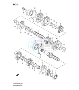 VZ800K9 drawing TRANSMISSION