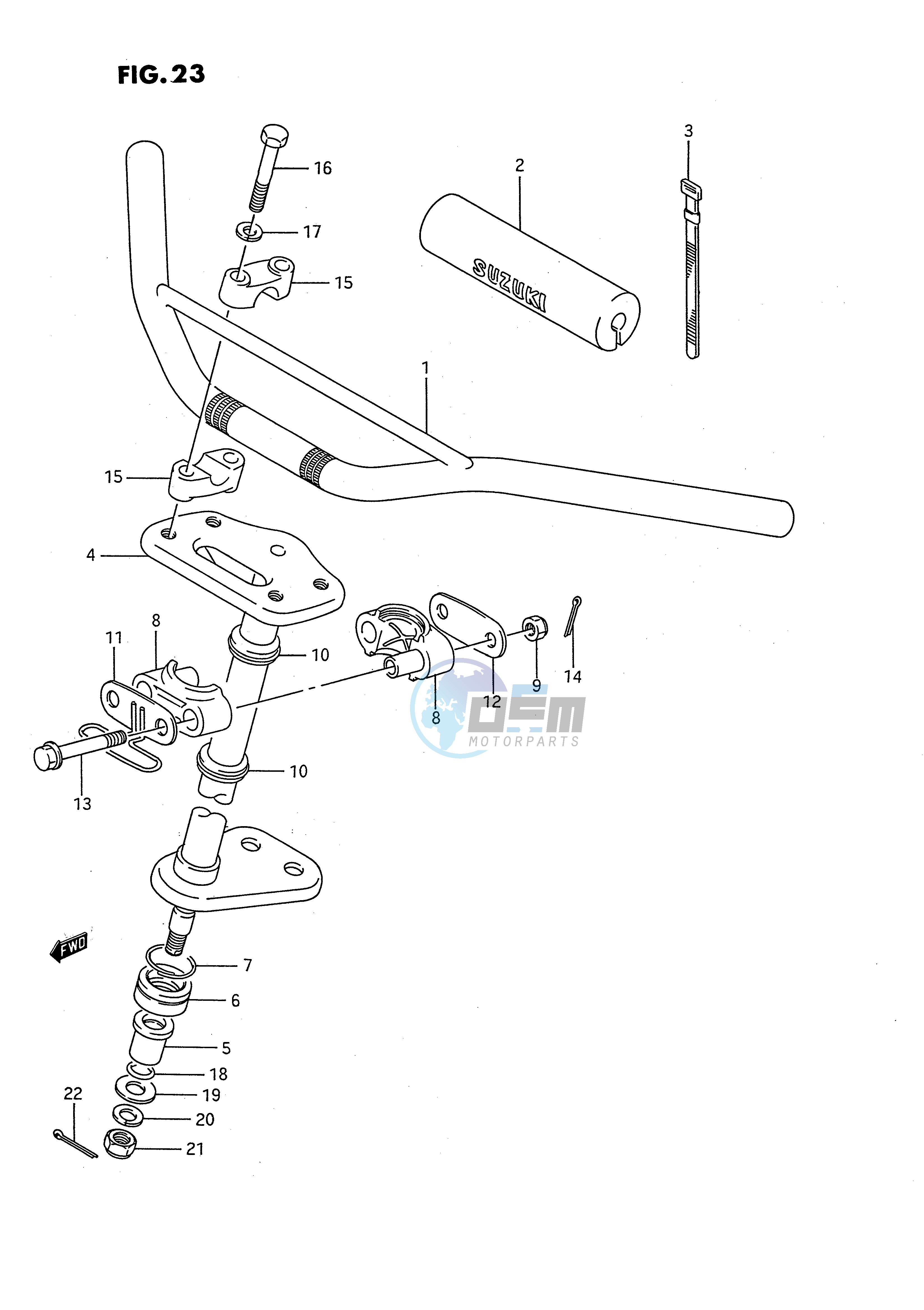 HANDLEBAR - STEERING