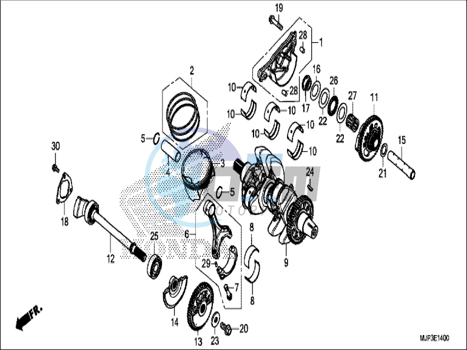 CRANKSHAFT/PISTON