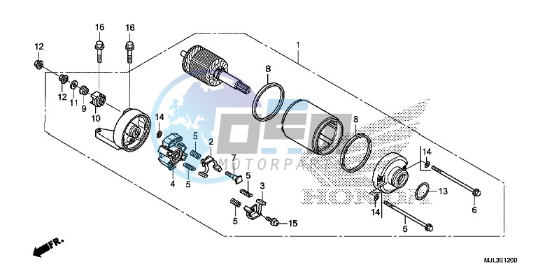 STARTING MOTOR