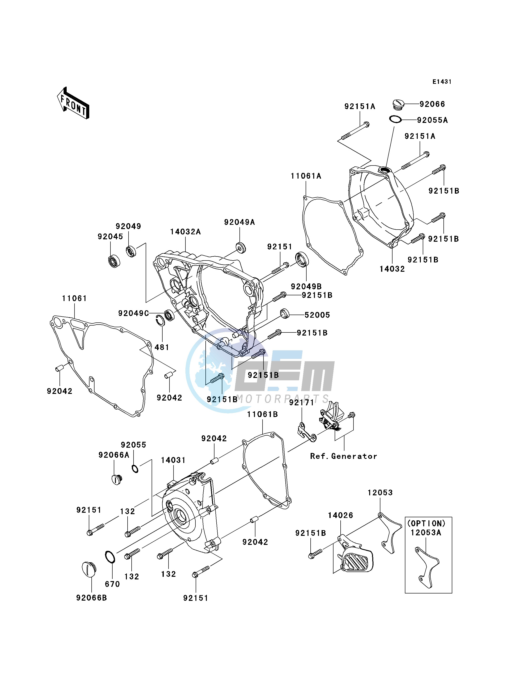 ENGINE COVER-- S- -