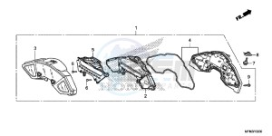 CB1000RAF CB1000R 2ED - (2ED) drawing METER