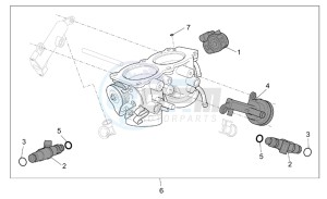 ETV 1000 Capo Nord Capo Nord drawing Throttle body