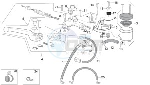 Tuono V4 1100 Factory (USA-CND) USA-CND drawing Front master cilinder