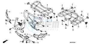 TRX500FPMB drawing CARRIER