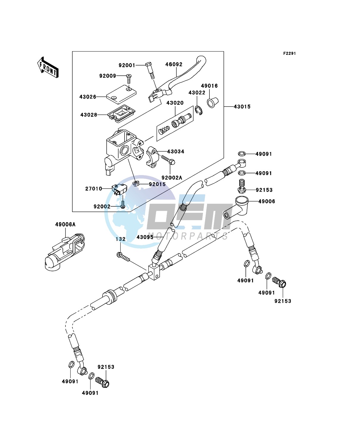 Front Master Cylinder