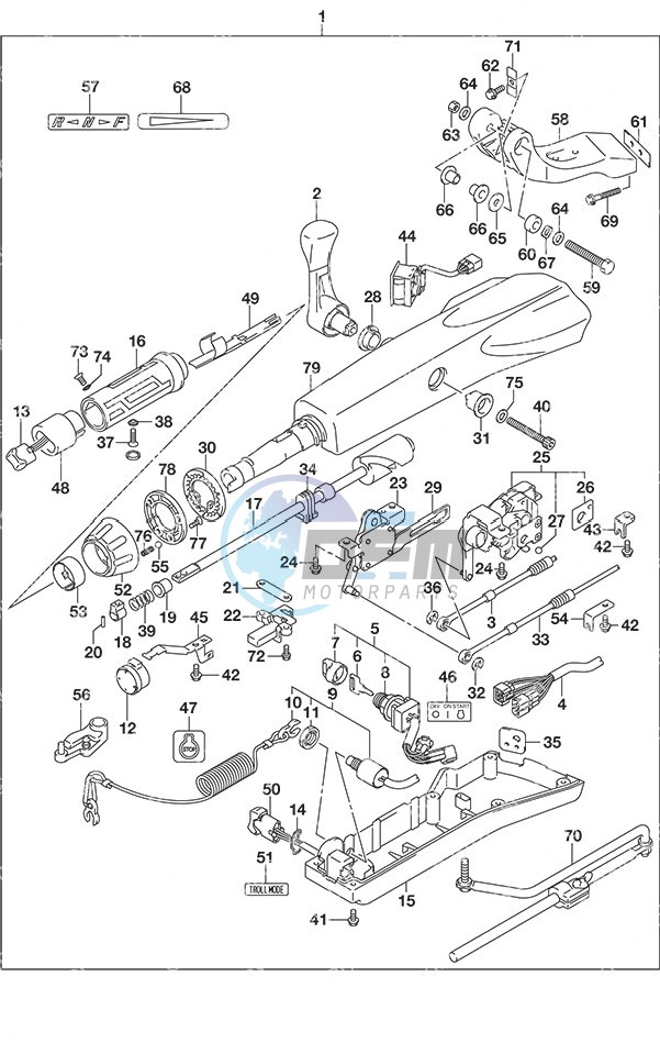 Tiller Handle