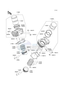 VN 1600 F [VULCAN 1600 MEAN STREAK] (6F) F6F drawing CYLINDER_PISTON-- S- -