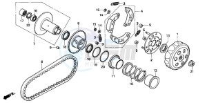 SFX50S drawing DRIVEN FACE