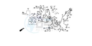 SZX50S X8R-S drawing WIRE HARNESS/BATTERY