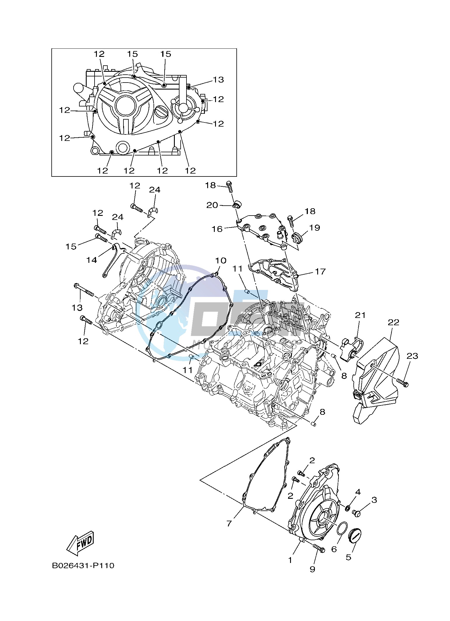 CRANKCASE COVER 1