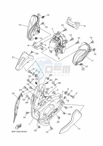 MT-07 MTN690 (BATD) drawing HEADLIGHT