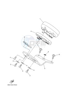 MTM850 MTM-850 XSR900 (B908) drawing METER