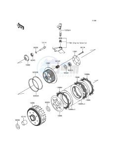 NINJA 250SL ABS BX250BGFA XX (EU ME A(FRICA) drawing Clutch