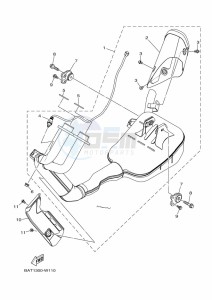 MT-07 MTN690-U (BHH3) drawing EXHAUST