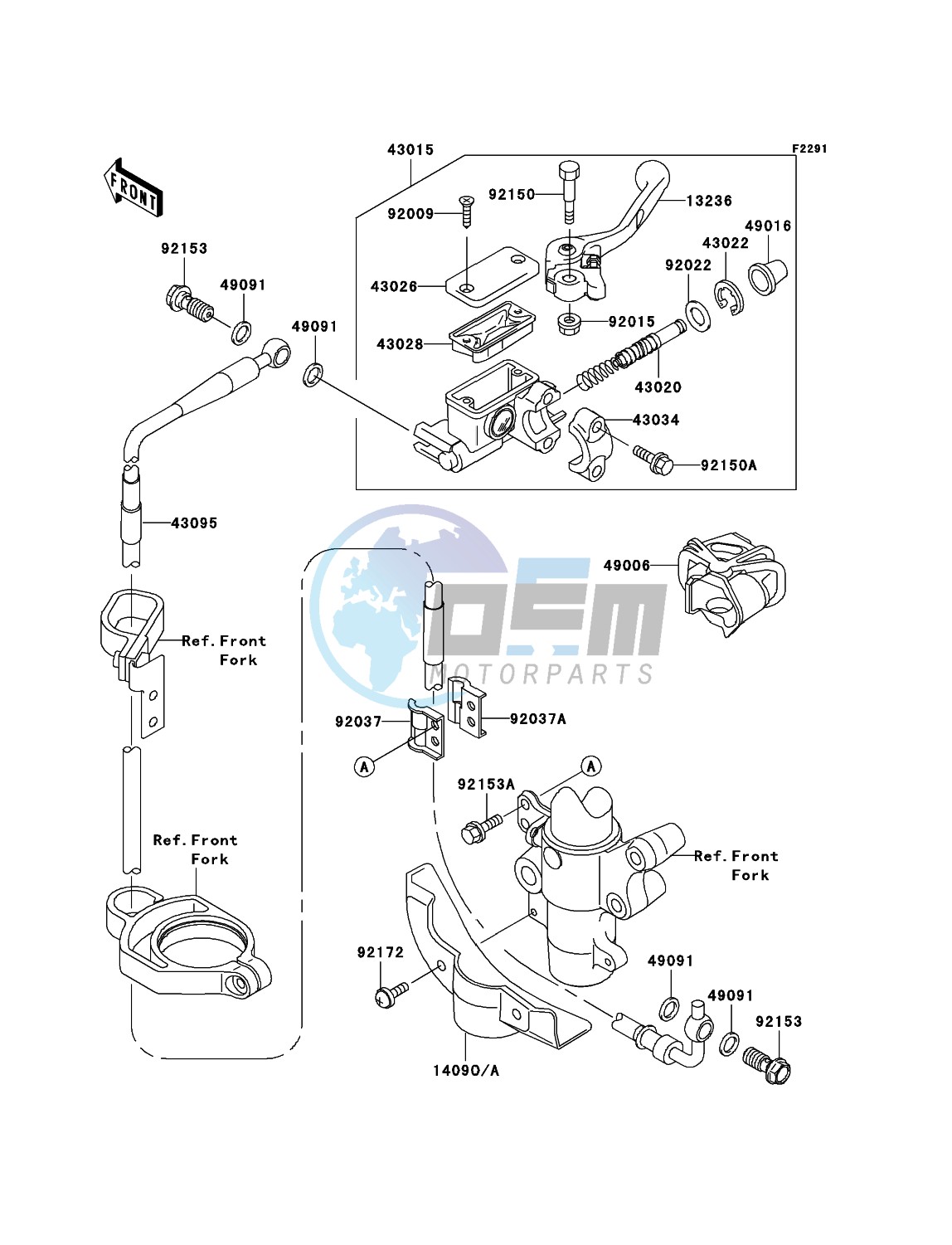 Front Master Cylinder