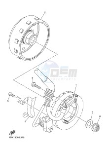 WR450F (1DXK) drawing GENERATOR