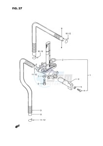 GSX-R750W (E2) drawing FUEL COCK (MODEL N P)