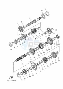 YXZ1000ET YXZ1000R SS (BASF) drawing TRANSMISSION