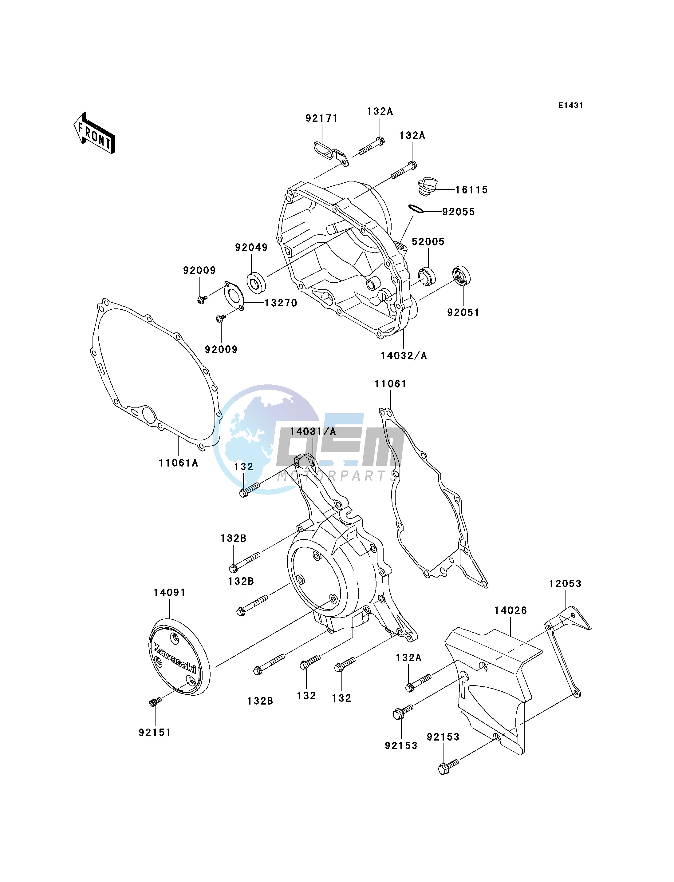 ENGINE COVER-- S- -