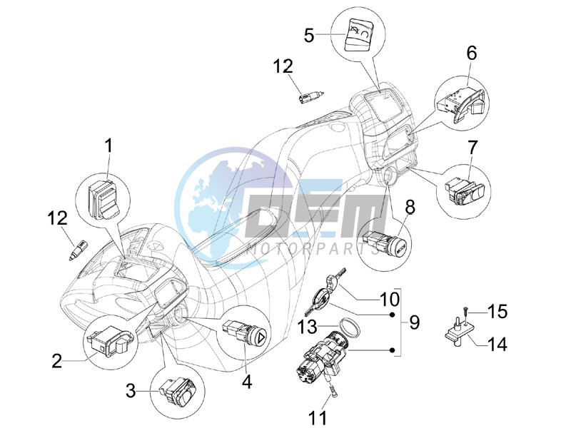 Selectors - Switches - Buttons