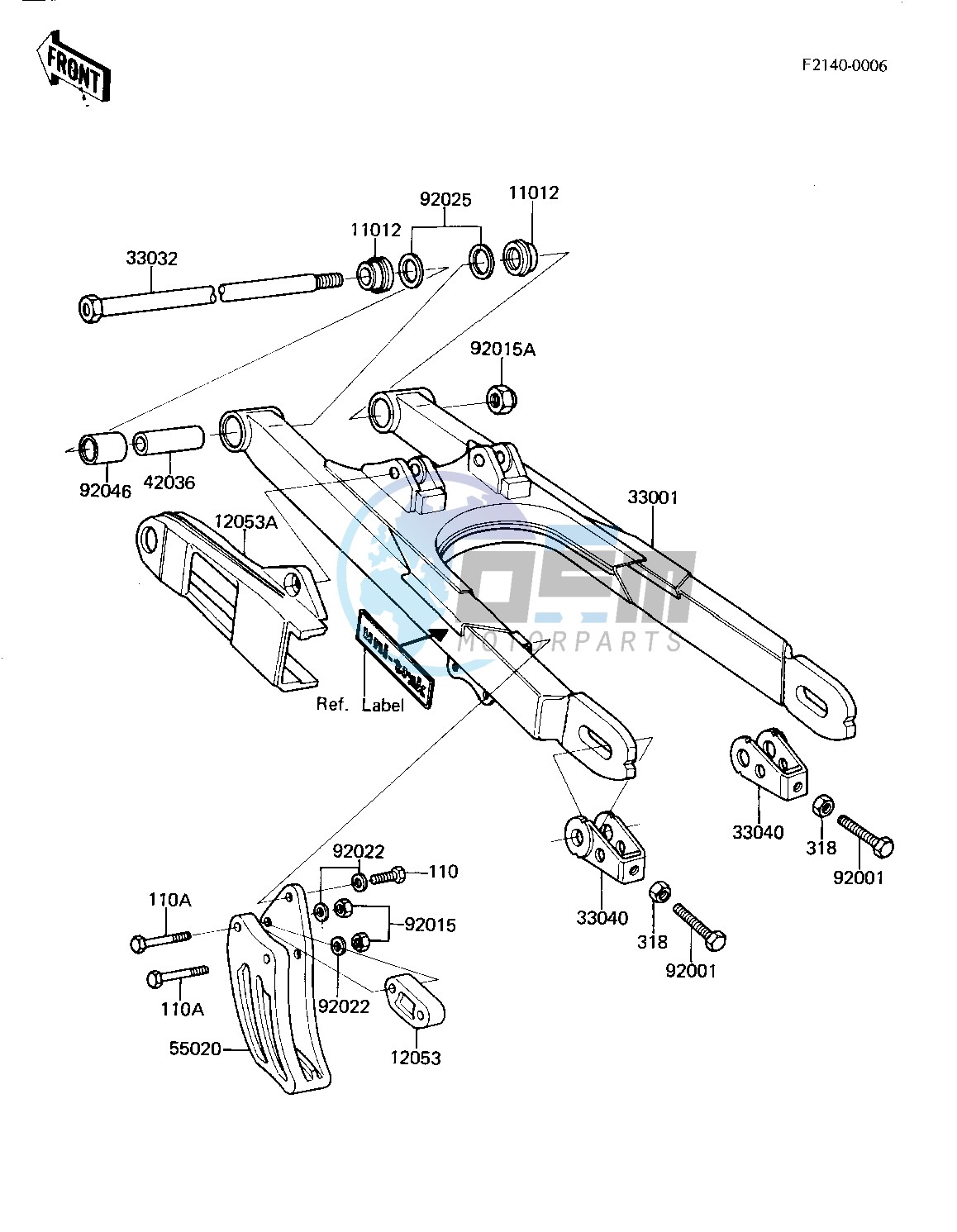 SWING ARM -- 81 A7- -