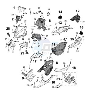 FIGHT 4 50 2T PURE drawing COWLING