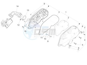 GTS 125 4T 3V ie Super (APAC) (RK, VT) drawing Air filter