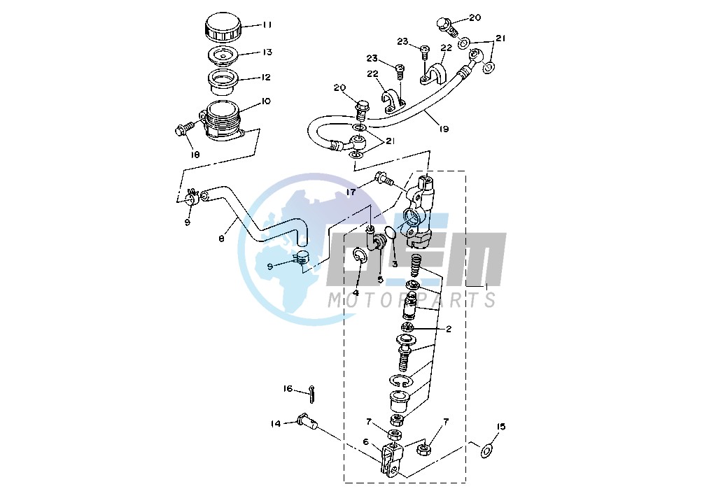 REAR MASTER CYLINDER