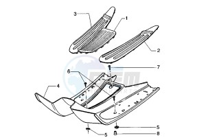 ET4 125 drawing Footrest Plane