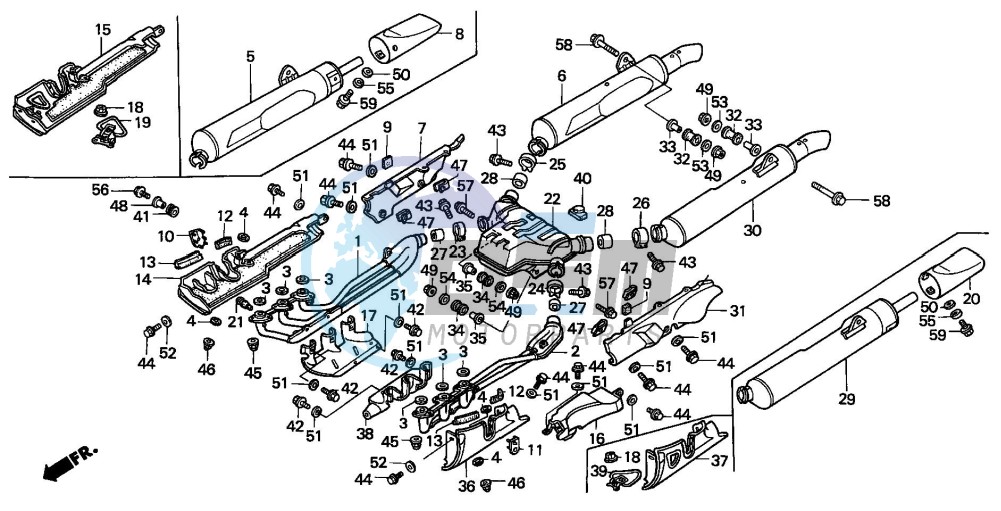 EXHAUST MUFFLER