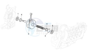 Sport City Cube 125-200 carb e3 drawing Drive shaft