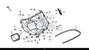 MAXSYM 600 I ABS EXECUTIVE (LX60A4-EU) (E4) (L7-M0) drawing RR. LUGGAGE BOX