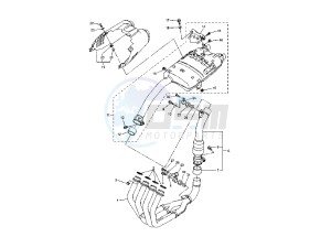 FZ6-SA FAZER 600 (ABS) drawing EXHAUST