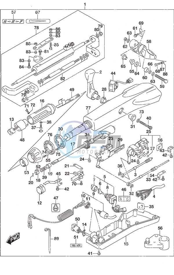 Tiller Handle