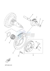 YZF-R125 R125 (5D78 5D78 5D78 5D78) drawing STARTER CLUTCH