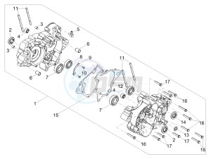 RX 50 FACTORY E4 (EMEA) drawing Crankcases I