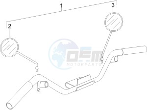 LX 150 4T USA drawing Mirror